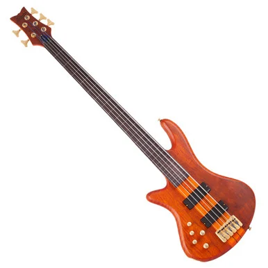 Schecter Stiletto Studio-5 FL LH - Honey Satin