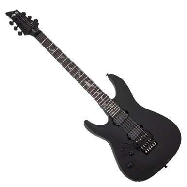 Schecter Damien-6 FR LH - Satin Black
