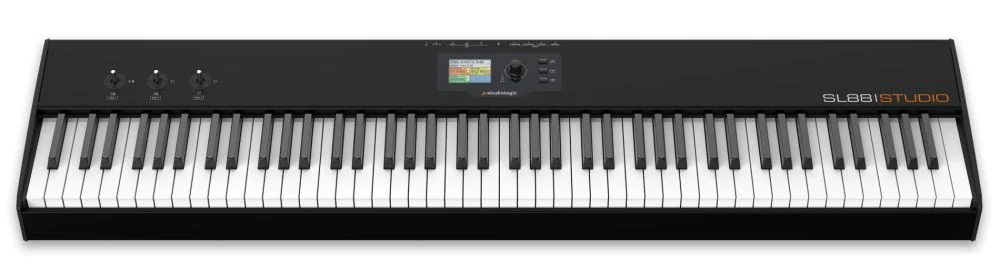 Studiologic Fatar Lightweight Midi Controller with 88-Key Hammer Action Keyboard SL-88-STUDIO