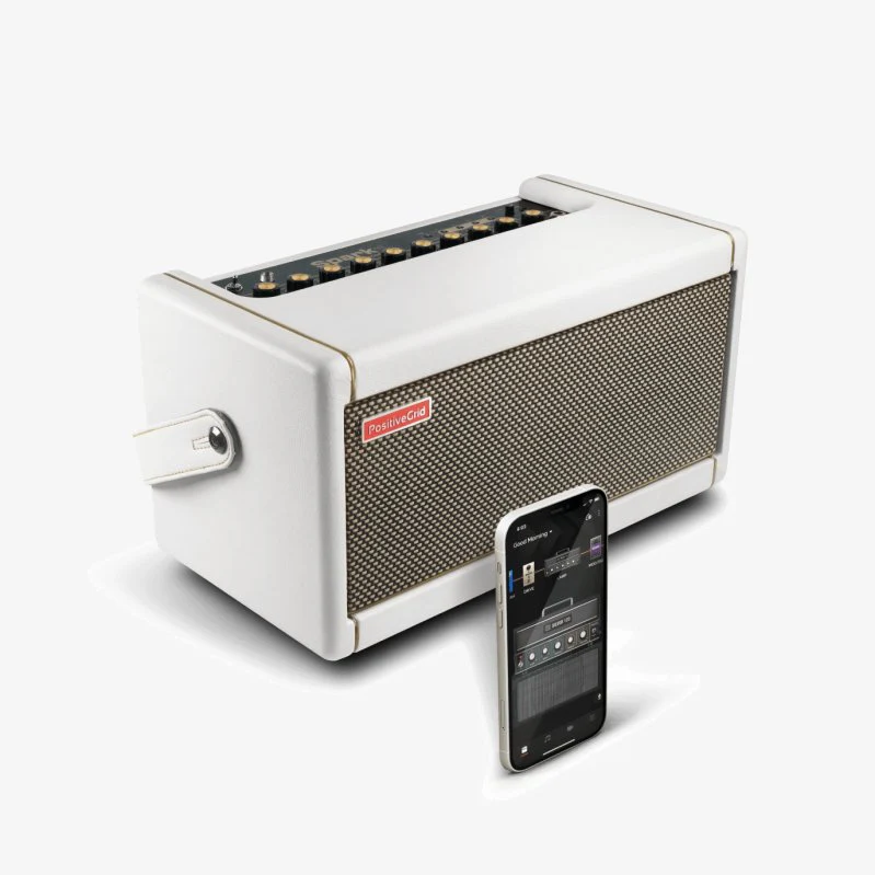 Positive Grid Spark 40 Watt Guitar, Bass & Acoustic Amplifier Combo Amp, Pearl Positive Grid SPARK-PRL