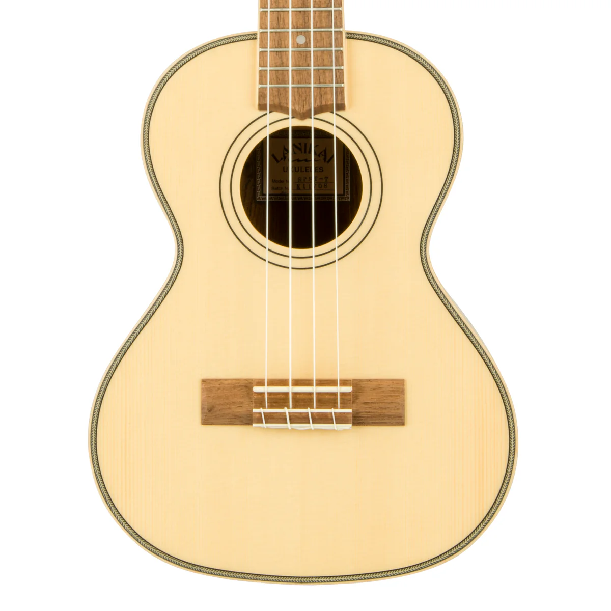 Lanikai SPST-T Solid Spruce Top Morado Back and Side Tenor Ukulele