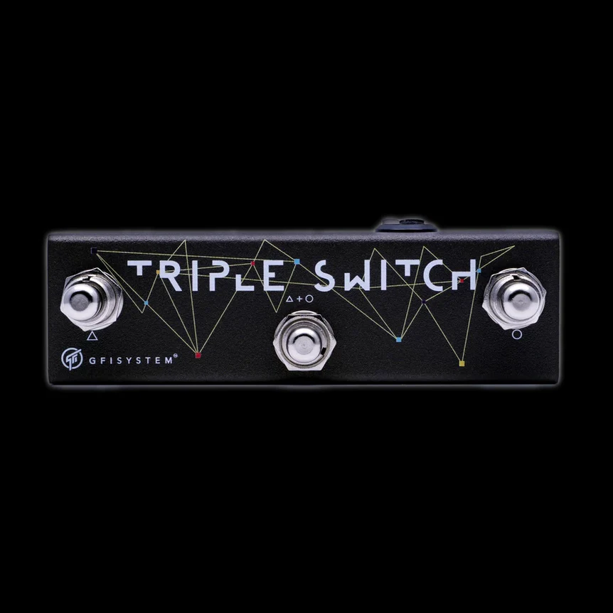 GFI System Triple Switch 3-Button Aux Switchbox
