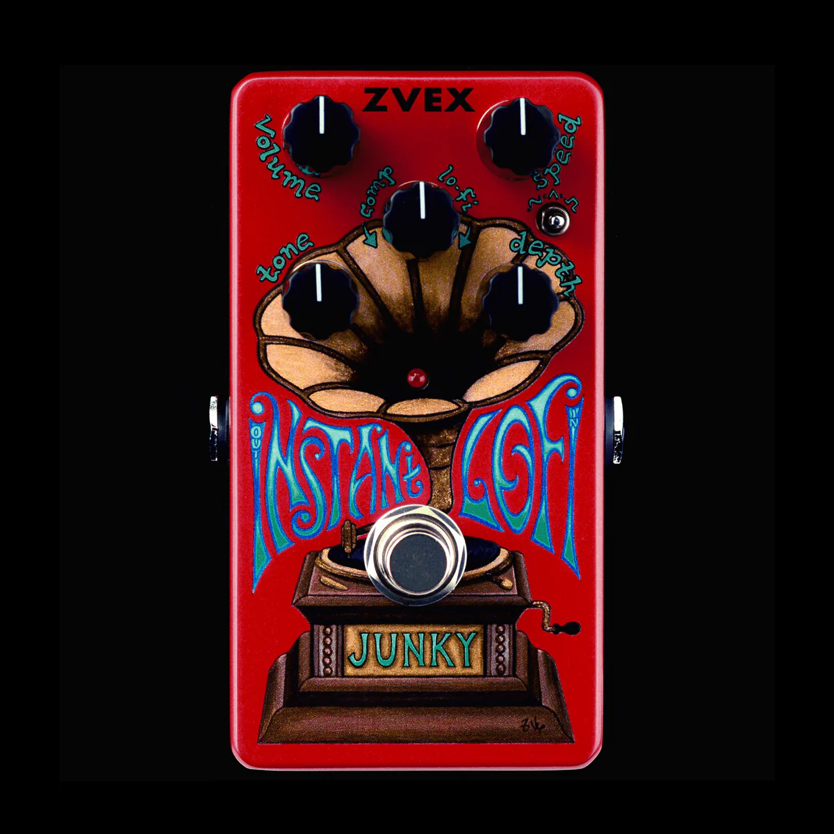 ZVex Instant Lo-Fi Junky Vertical Guitar Effect Pedal