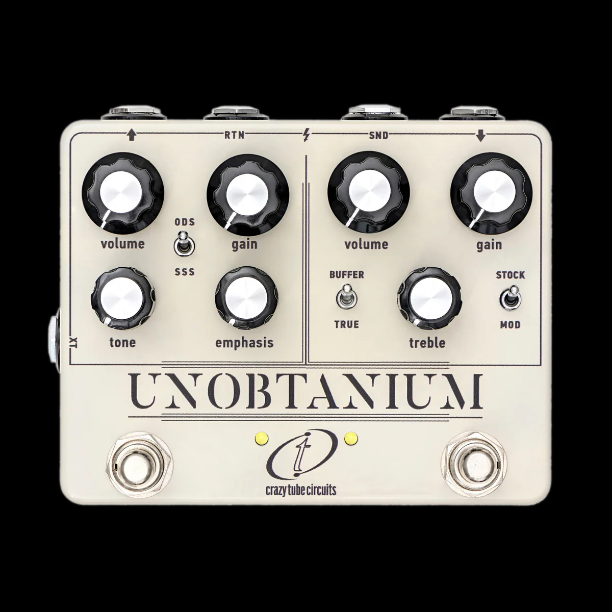 Crazy Tube Circuits Unobtanium Dual Overdrive Pedal