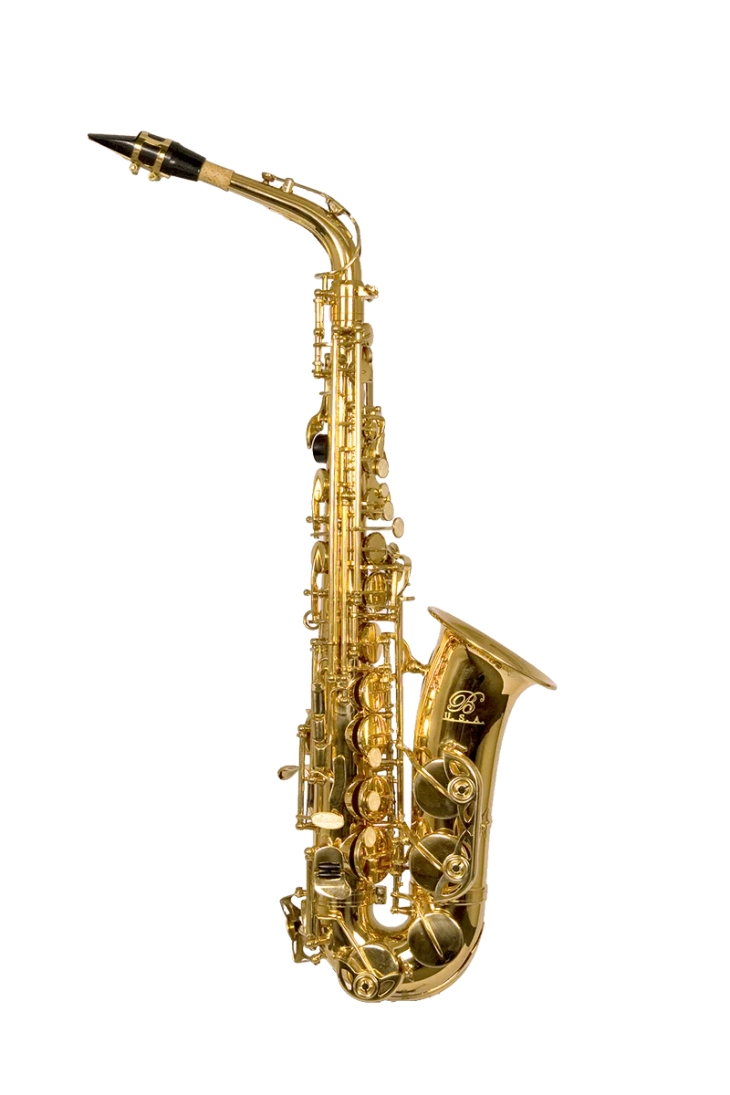 B - U.S.A. Alto Saxophone Lacquer - Gold Color
