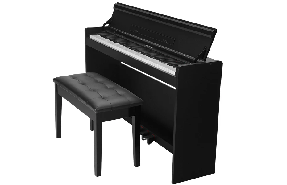 NUX 88 Key Digital Piano With Stand, Pedal And Bluetooth, BlackWK-310