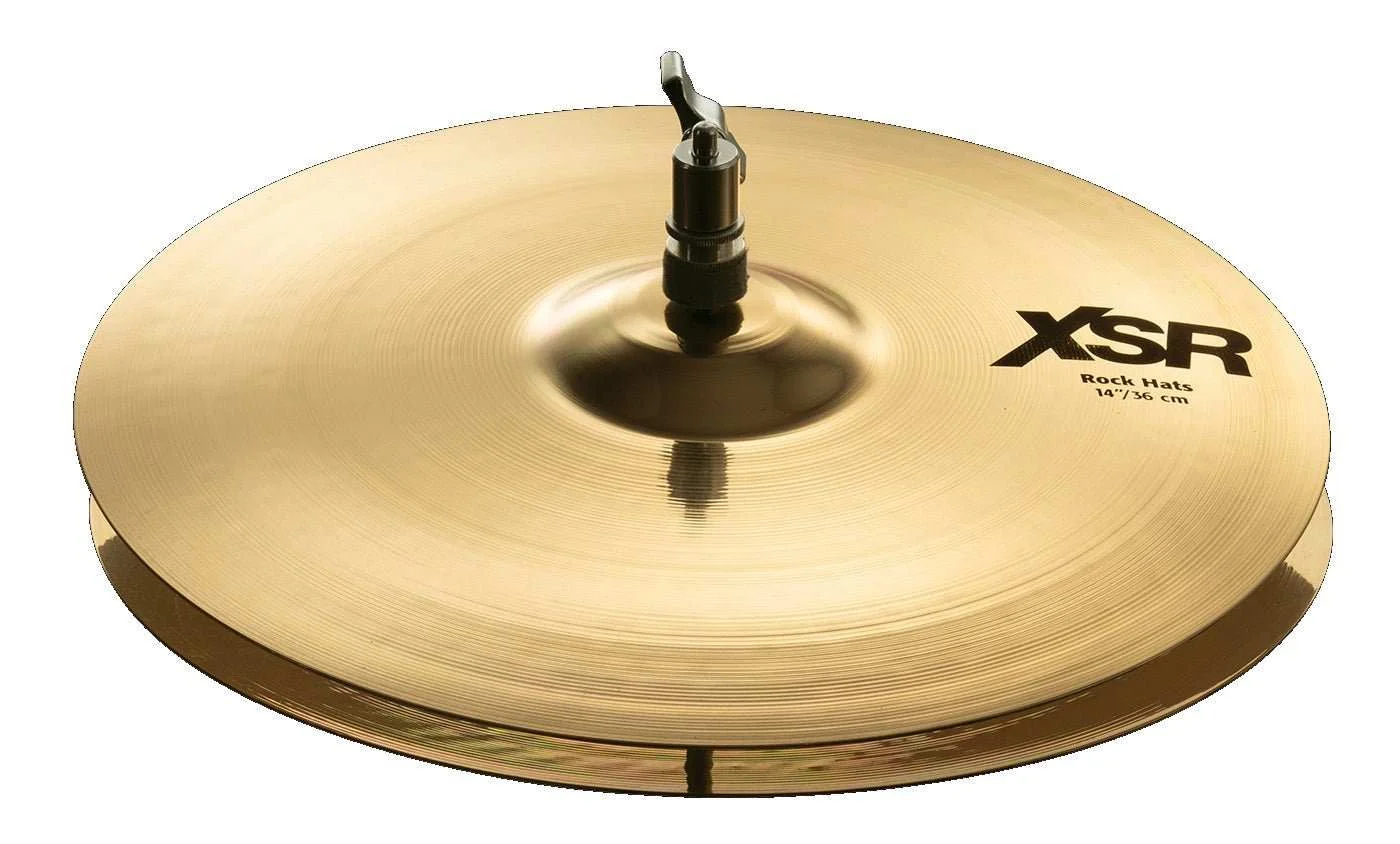 SABIAN XSR1403B 14" XSR Rock Hi Hat Cymbals Made In Canada