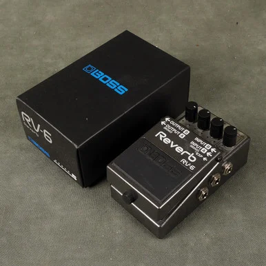 Boss RV-6 Reverb FX Pedal w/Box - 2nd Hand
