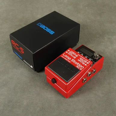 Boss RC-5 Loop Station FX Pedal w/Box - 2nd Hand