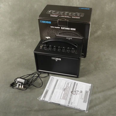 Boss Katana Mini Guitar Amplifier w/Box & PSU - 2nd Hand