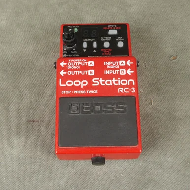 Boss RC-3 Looper FX Pedal - 2nd Hand (111832)