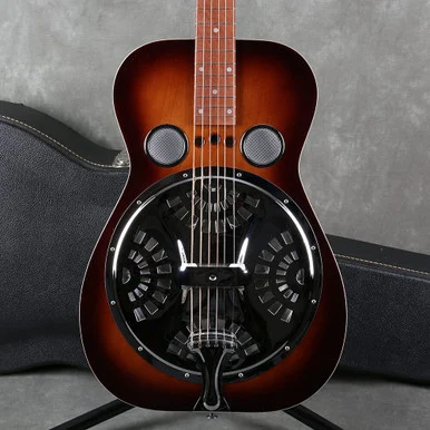 Dobro D60 Square Neck Vintage Resonator Guitar 1987 - Hard Case - 2nd Hand