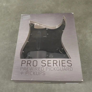 EMG Pro Series Pre-Wired Humbucker Pickguard - Black w/Box - 2nd Hand