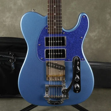 G&L ASAT Classic Tribute Modified - Blue w/Gig Bag - 2nd Hand