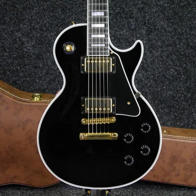 Gibson Les Paul Custom - Ebony w/Hard Case - 2nd Hand
