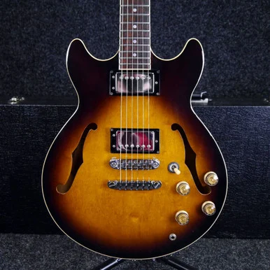 Ibanez Hollow Body Artist AM50 - Sunburst w/Hard Case - 2nd Hand