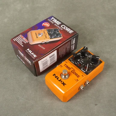 Nux Time Core Time Delay FX Pedal w/Box - 2nd Hand