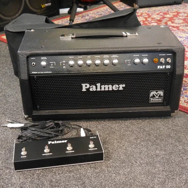 Palmer Fat 50 Amplifier Head w/Cover **COLLECTION ONLY** - 2nd Hand