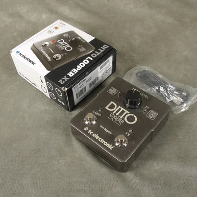 TC Electronic Ditto X2 Looper FX Pedal w/Box - 2nd Hand (109571)