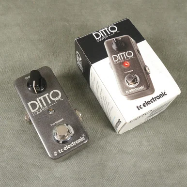 TC Electronic Ditto Looper FX Pedal w/Box - 2nd Hand (113442)