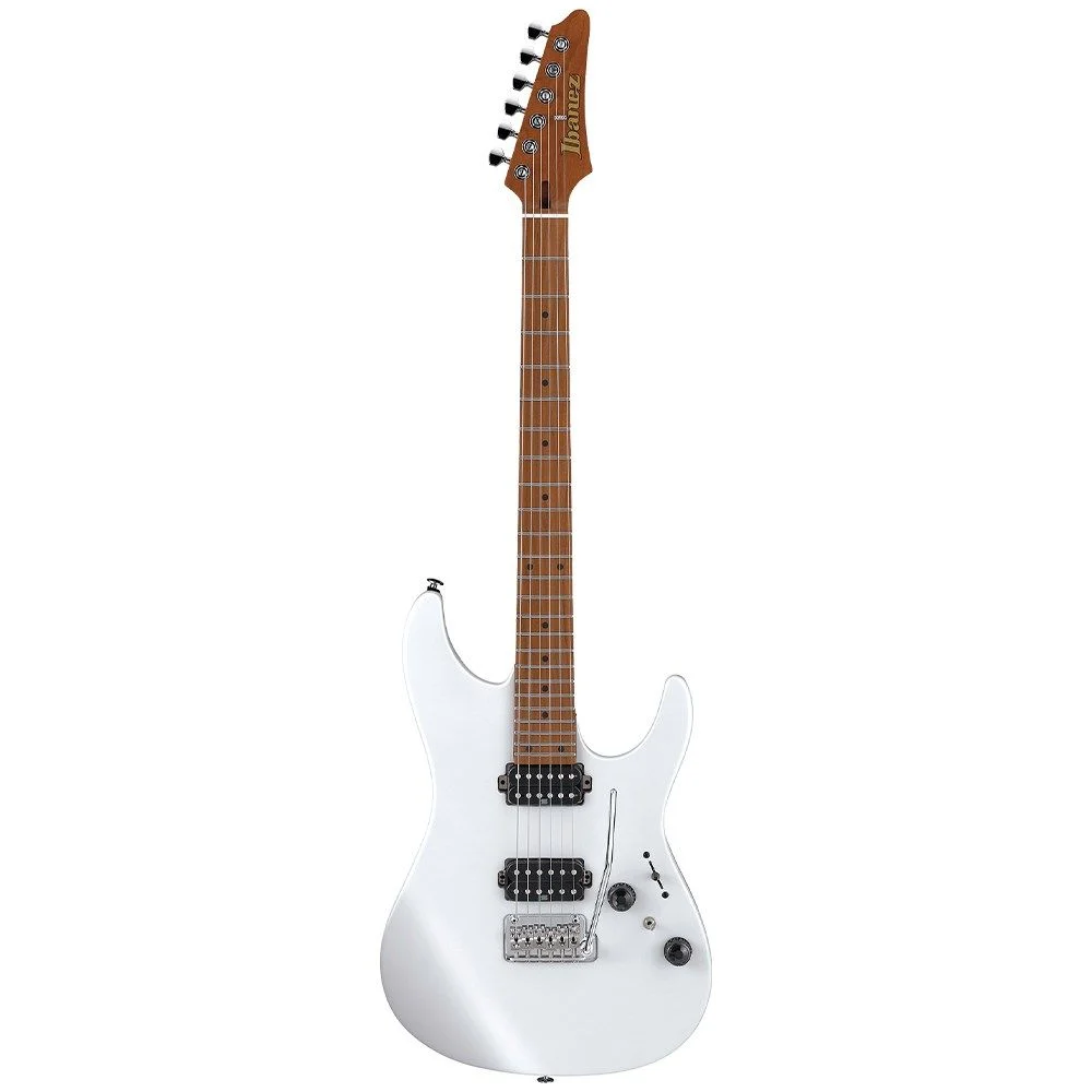 Ibanez AZ2402PWF Prestige Electric Guitar (Pearl White Flat) inc Case