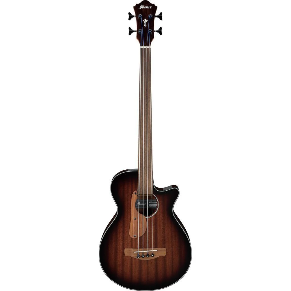 Ibanez AEGB24FEMHS Electro Acoustic Bass (Mahogany Sunburst Gloss)
