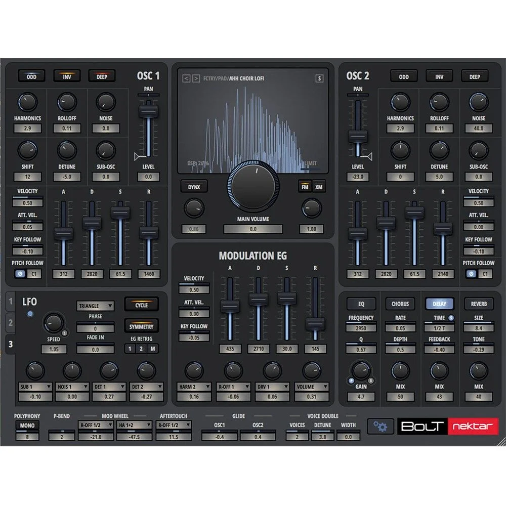 Nektar Bolt Harmonics Software Synthesiser Plugin (eLicense)