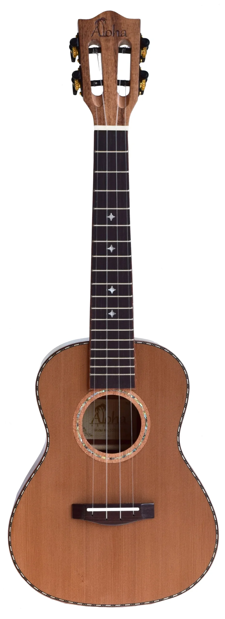 Aloha Solid Cedar Top Acoustic Ukulele - Concert