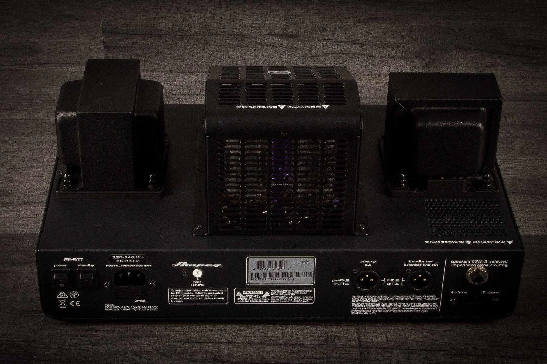 Ex Demo - Ampeg PF-50T Bass Head