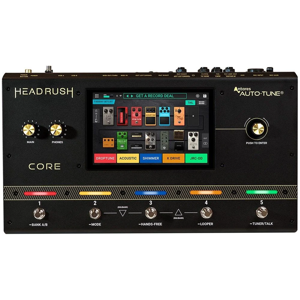 HeadRush Core Guitar & Vocal FX Board w/ 7