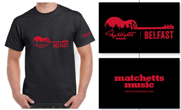 Matchetts Belfast T-Shirt Black