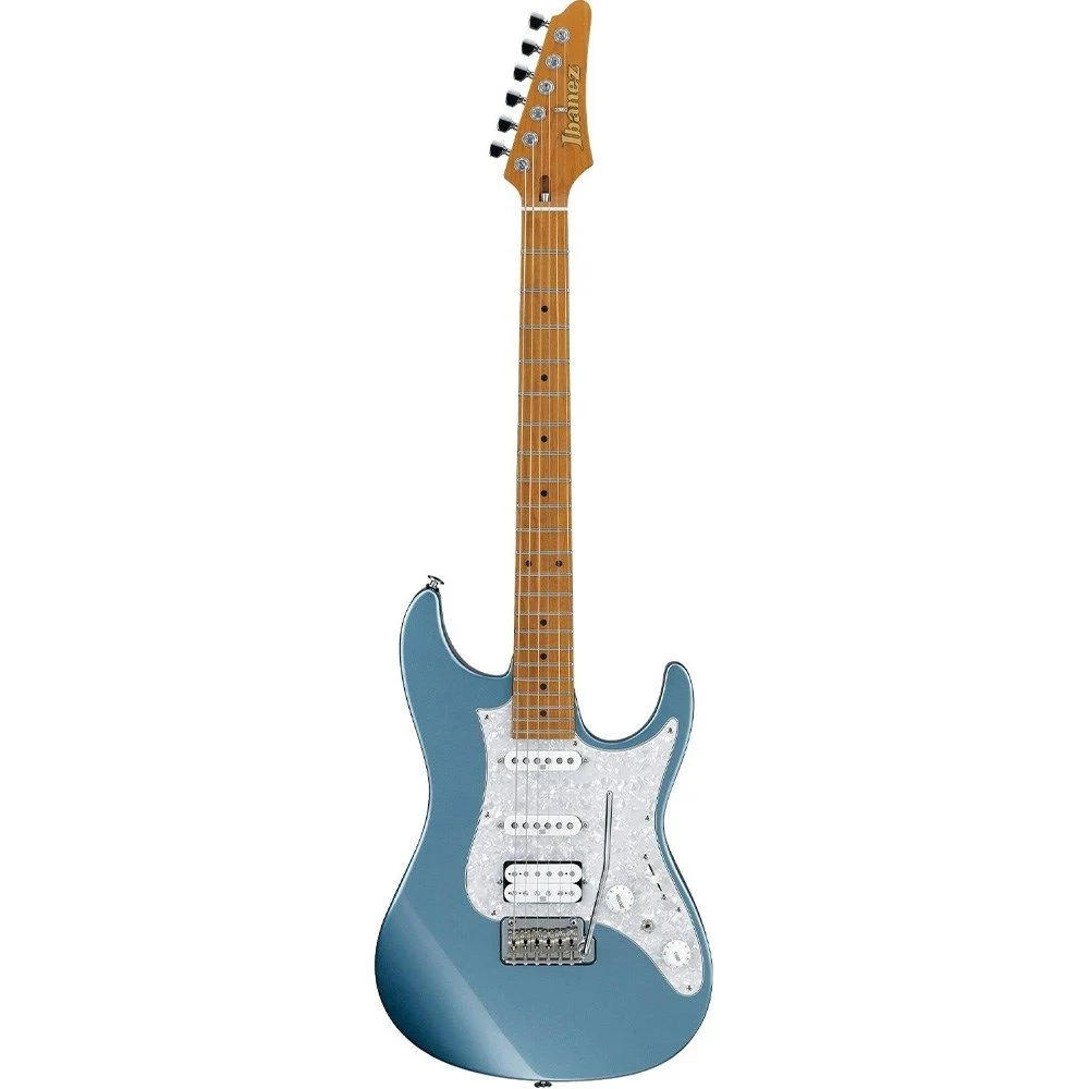 Ibanez AZ2204 ICM Prestige Electric Guitar (Ice Blue Metallic) inc Case