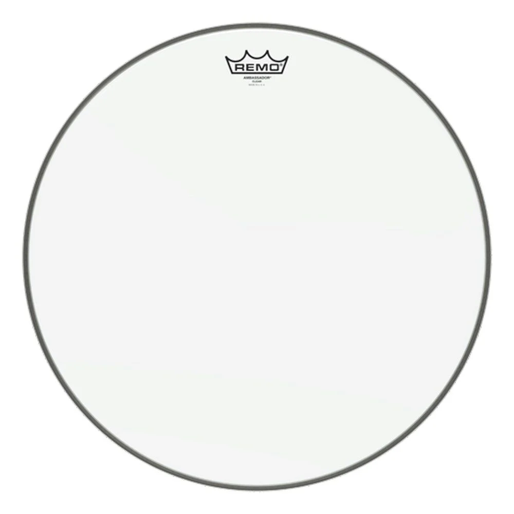 Remo BA-0318-00 Ambassador Clear Drumhead, 18