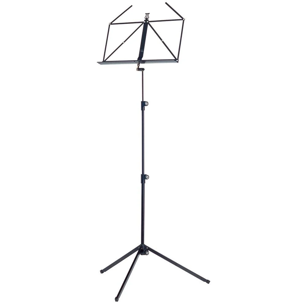 Konig & Meyer 100/1 Folding 3-Piece Music Stand (Black)