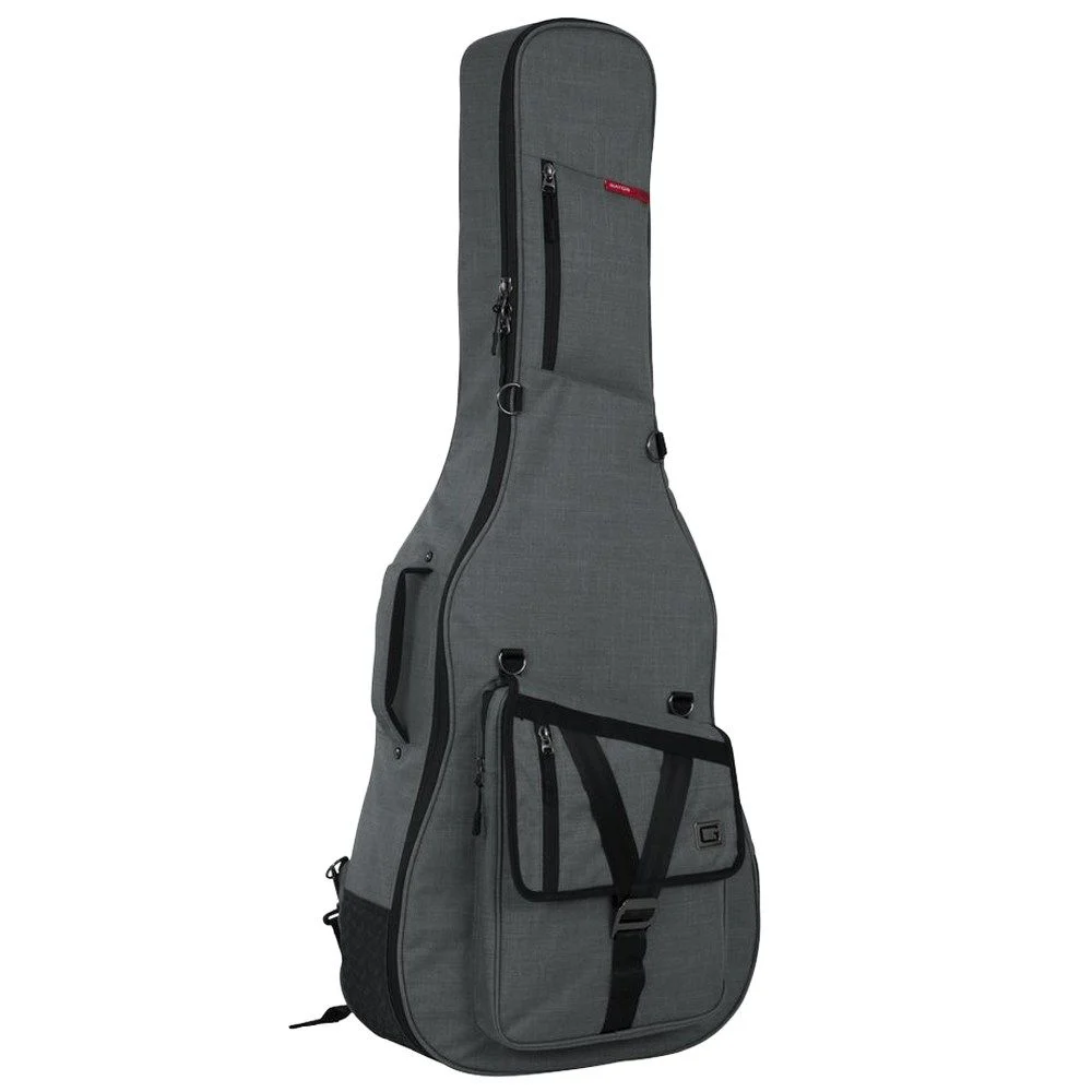 Gator Transit Acoustic Guitar Bag (Light Grey)