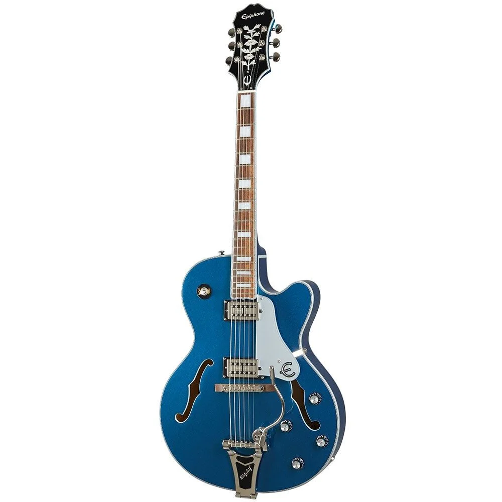 Epiphone Emperor Swingster Hollowbody Electric Guitar (Delta Blue Metallic)