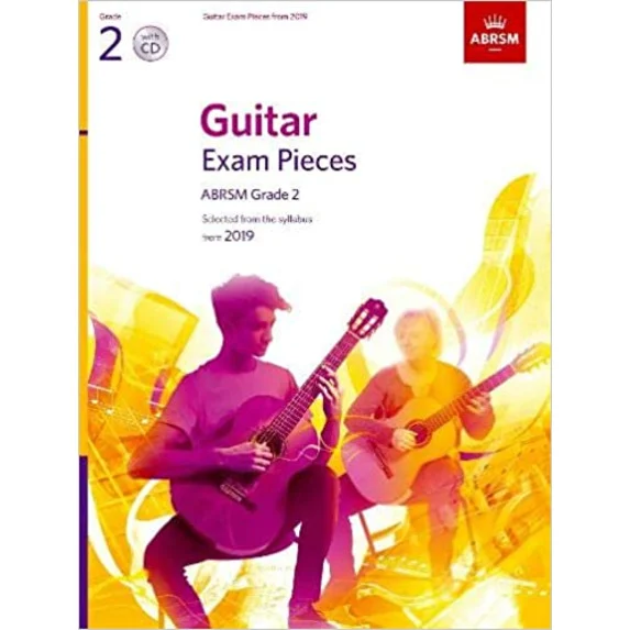 ABRSM Guitar Exam Pieces from 2019, Grade 2/3 with CD