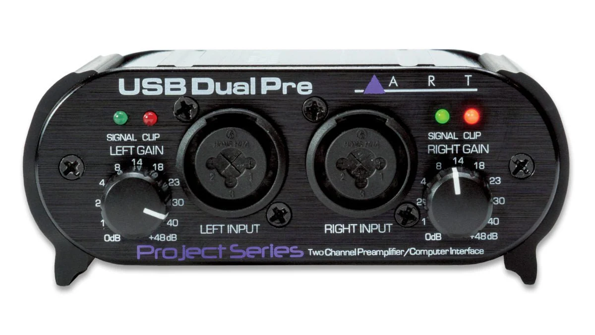 ART USB Dual Pre – Two Channel preamp with USB