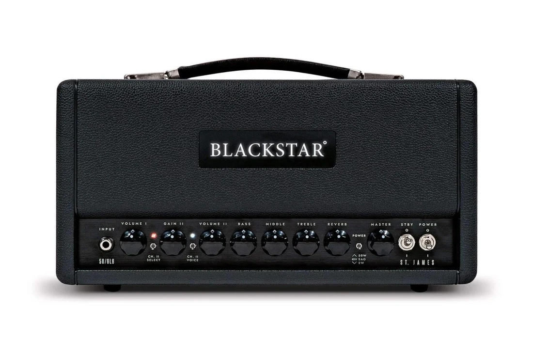Blackstar Amplification St. James 50 6L6 Head STJ506L6H