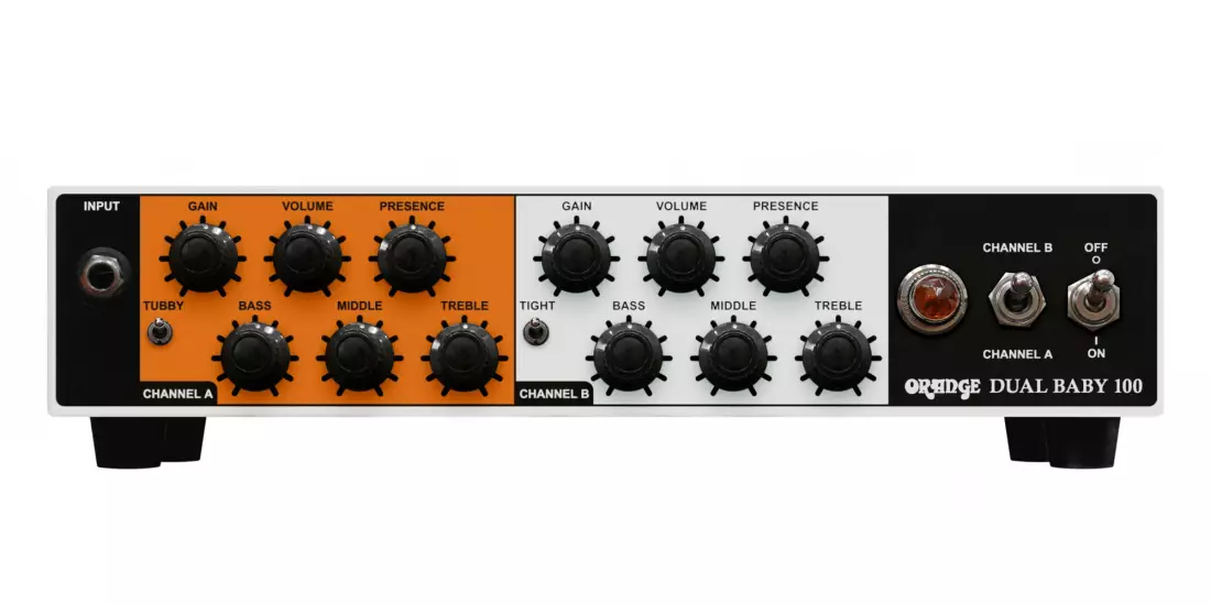 Orange Amplifiers Dual Baby 100 Watt 2-Channel Amplifier Head DUAL BABY