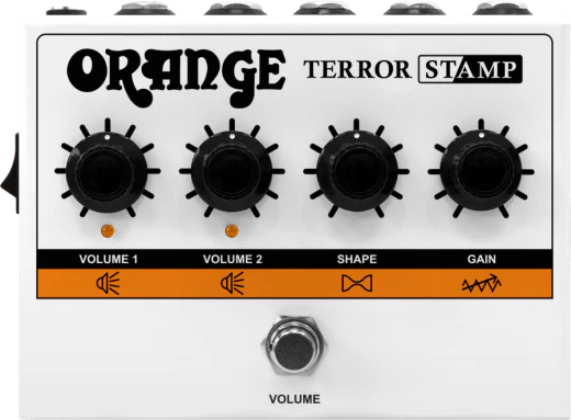 Orange Amplifiers Terror Stamp 20W Hybrid Valve Guitar Amp Pedal TERROR-STAMP