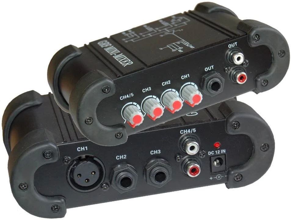 Mini Mixer with 4 Channels