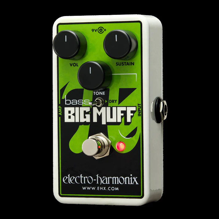 Electro-Harmonix Nano Bass Big Muff Pi Distortion/Sustainer Bass Guitar Effect Pedal