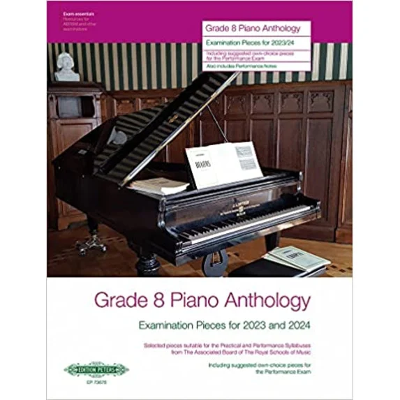 Grade 8 Piano Anthology 2023/2024 (Piano Solo)