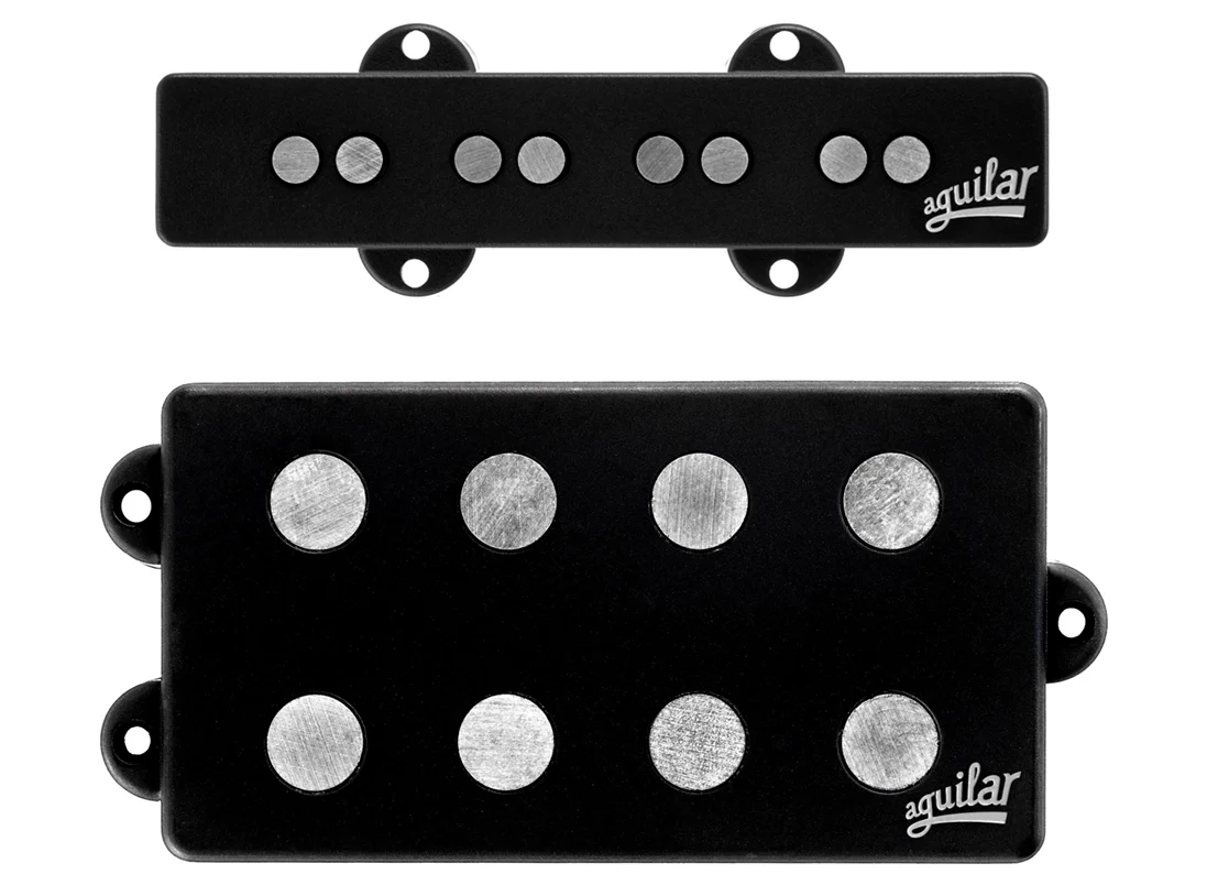 Aguilar AG 4M/J-HC 4 String Hum Canceling Pickup Set Black