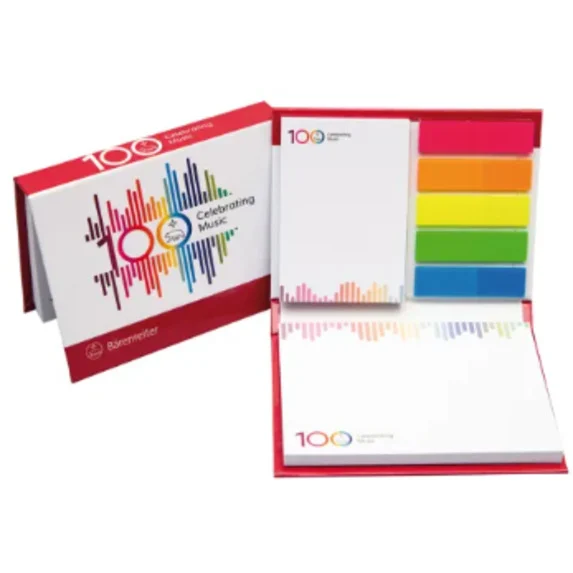 Barenreiter Jubilee Post-it Set: Handel Red/ Bach Blue