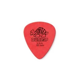 DUNLOP 418P-50 Tortex Standard .50mm Red Players Pack