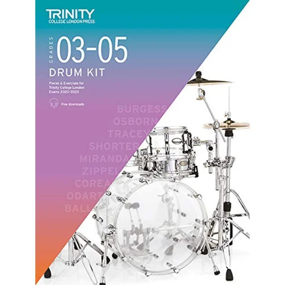 Trinity Drum Kit 2020-2023: Grades Initial - 8