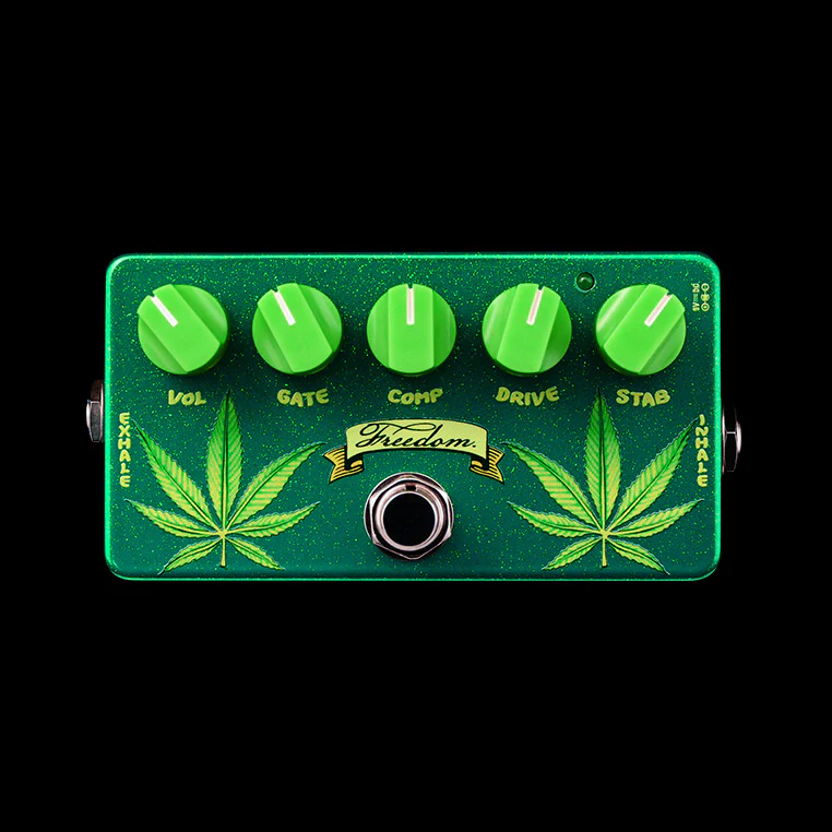 ZVex Cannabis Commemorative Fuzz Factory Pedal